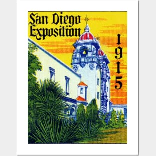 1915 San Diego Expo Posters and Art